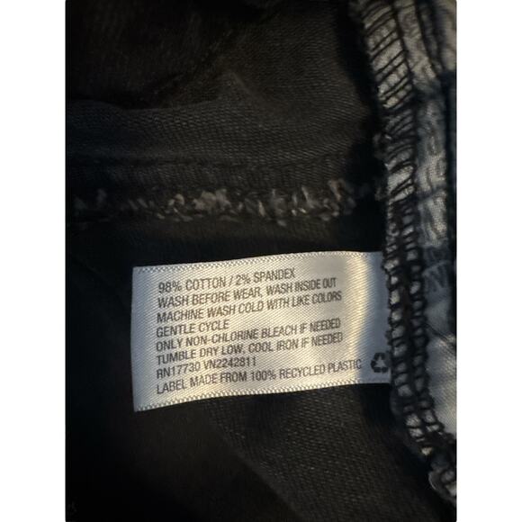 Wild Fable Mini Skirt | Black Denim | Raw Hem  | Size 10 - Picture 9 of 9